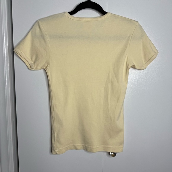 Madhappy - Holographic Logo Baby Tee - Cream - Medium NWOT - Picture 6 of 7